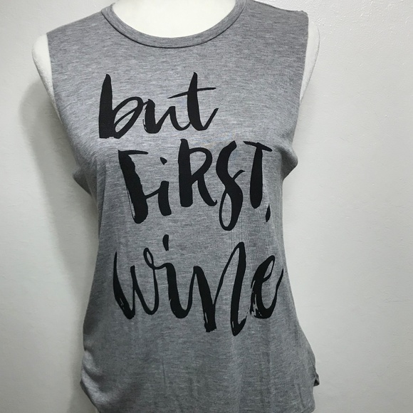 My Amelia James Birmingham Tank Gray S NWT - Picture 1 of 7